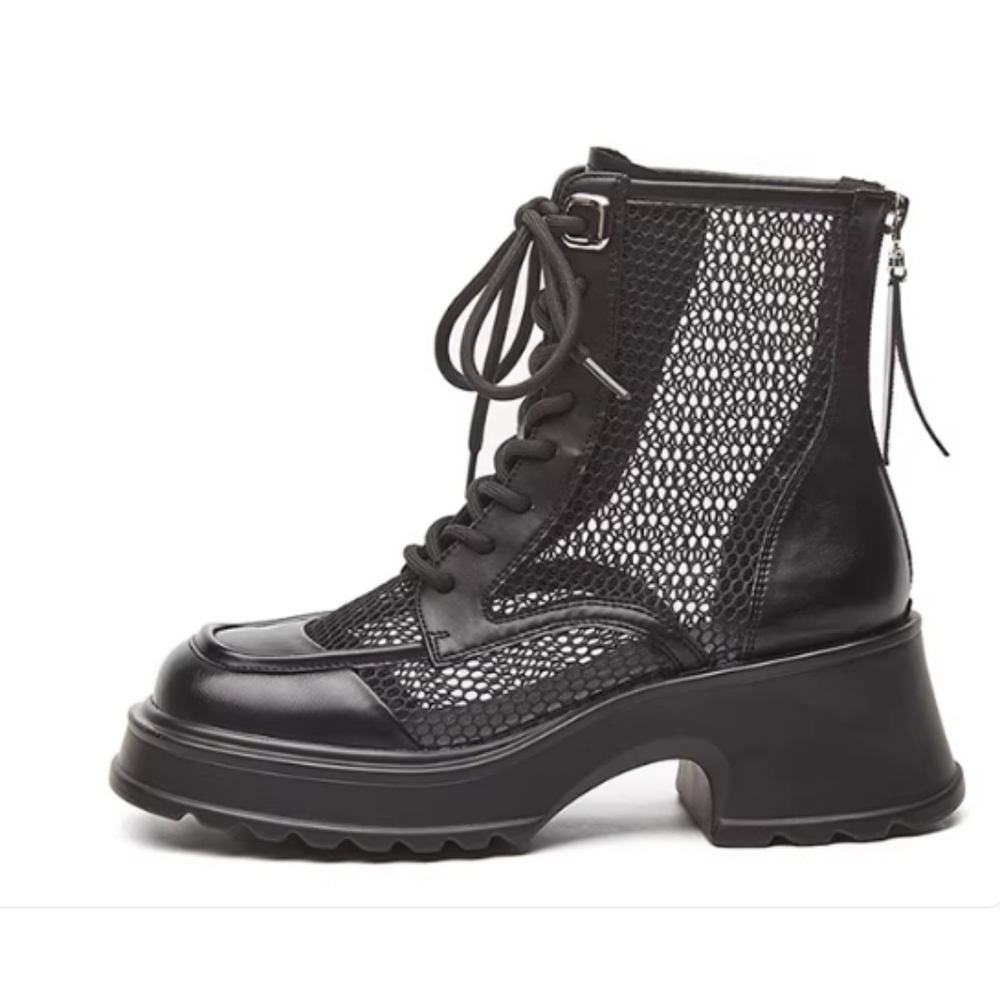 women shoes Lace Up Boots - Picture 3 of 5